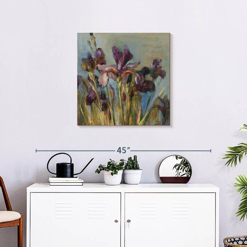 Harnek Spring Iris I, 24" H x 24" W