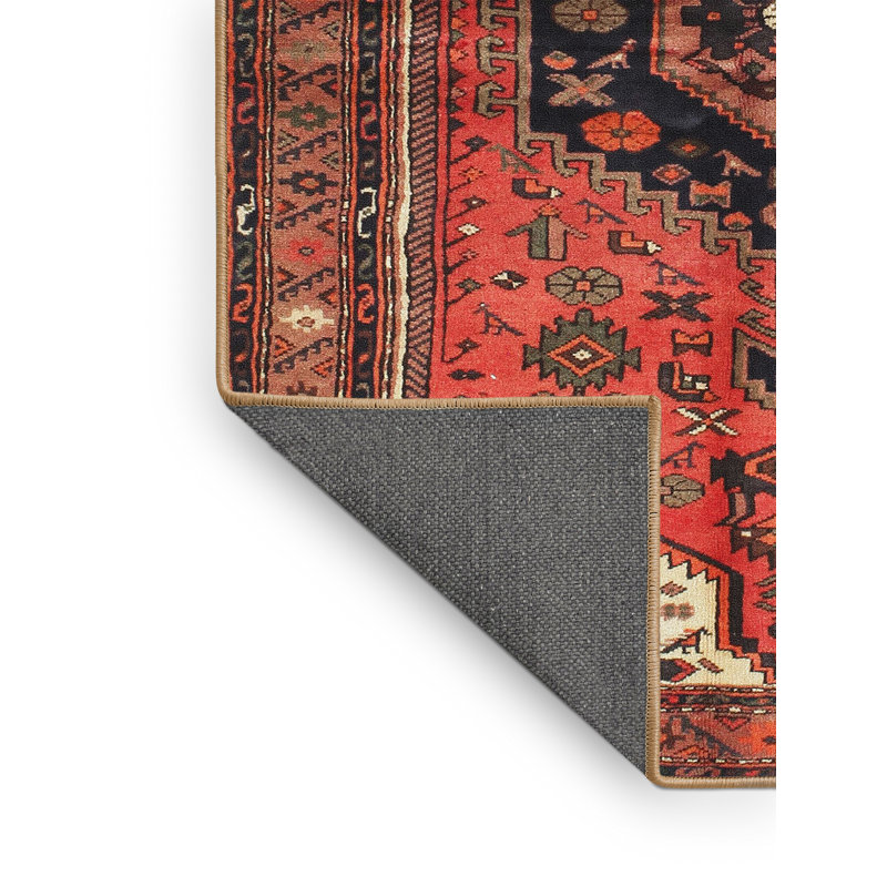 Tapis rouge à motif sud-ouest, Rectangle 2 pi x 3 pi