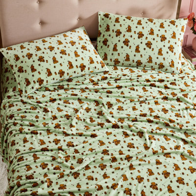 Ensemble de draps en molleton imprimé Betsey Johnson