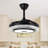 Sueanne 42'' Ceiling Fan with LED Lights and retractable fans