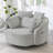 360° Swivel Chair Accent Barrel Chair-1510685234