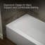 Entity 60" X 30" Alcove Bath with Integral Apron and Integral Flange-914191431