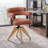 Breunna Linen Upholstered Home Office Task Chair-606507716