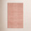 Evansdale Orange Hand-Woven Geometric Cotton Rug