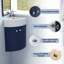 Meuble-lavabo avec dessus Nommern