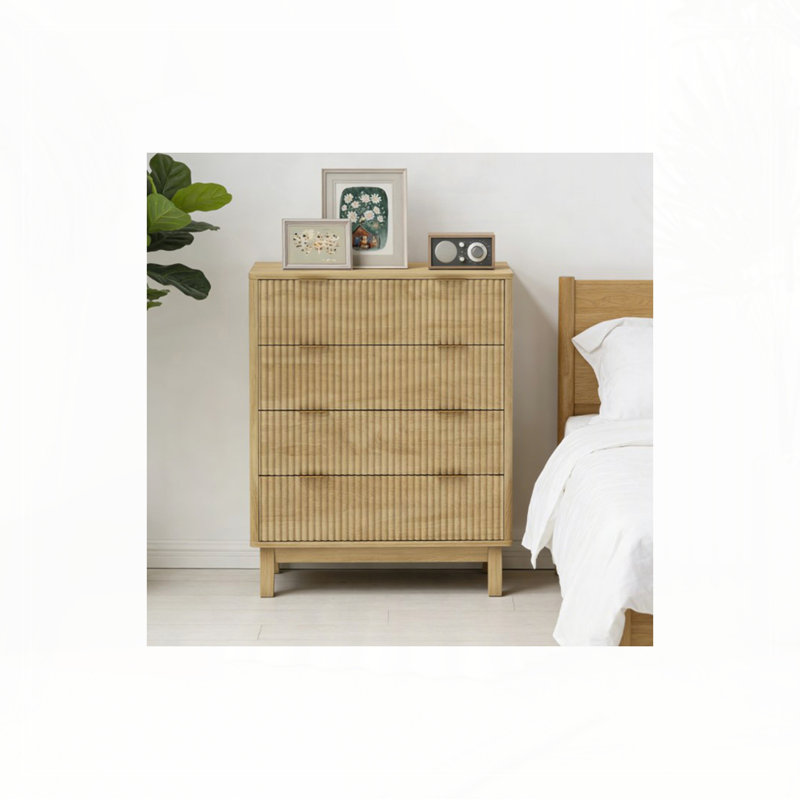 Commode Closet, commode double 4 tiroirs