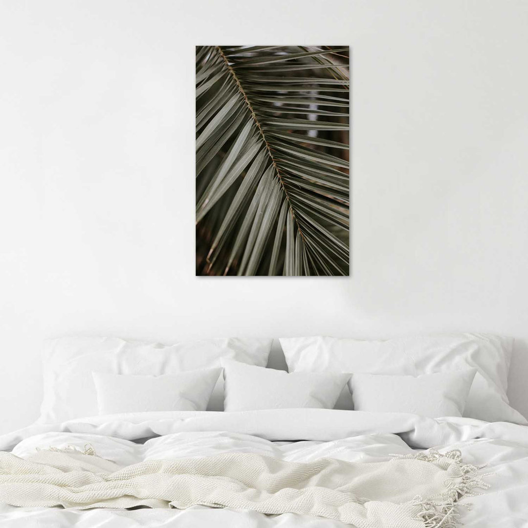 Wandbild Tropical Palm Leaf