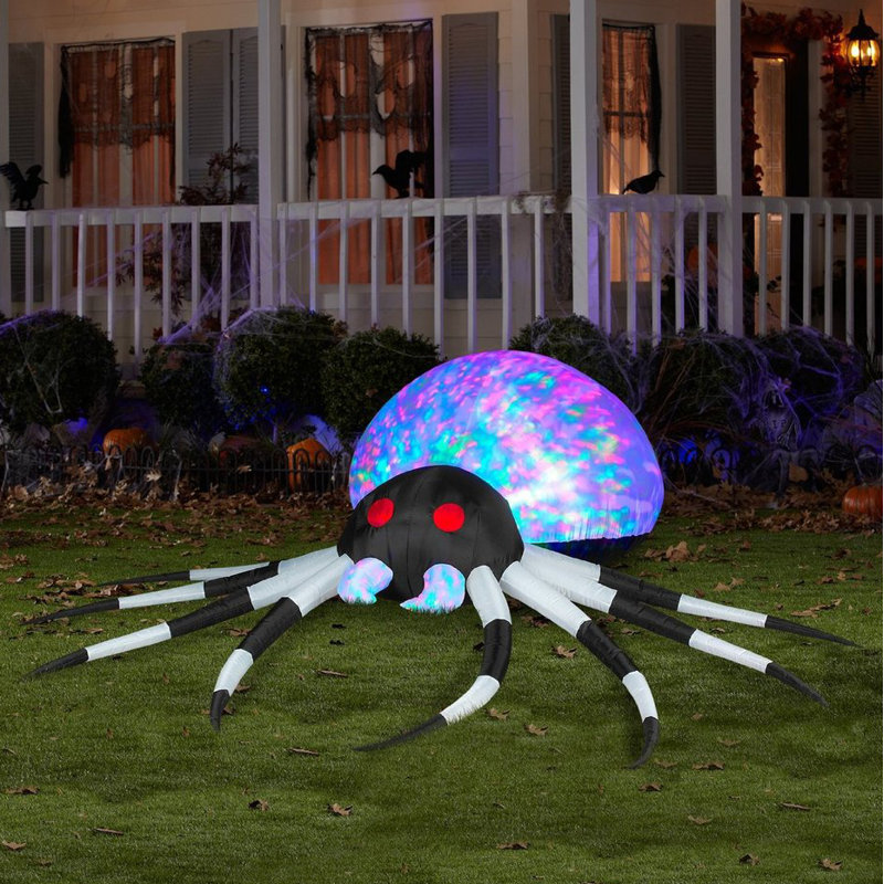 Airblown Projection Kaleidoscope Spider LG (RGB) Inflatable