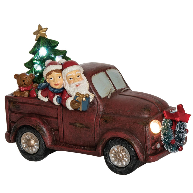 Illuminer un wagon de père Noël musical