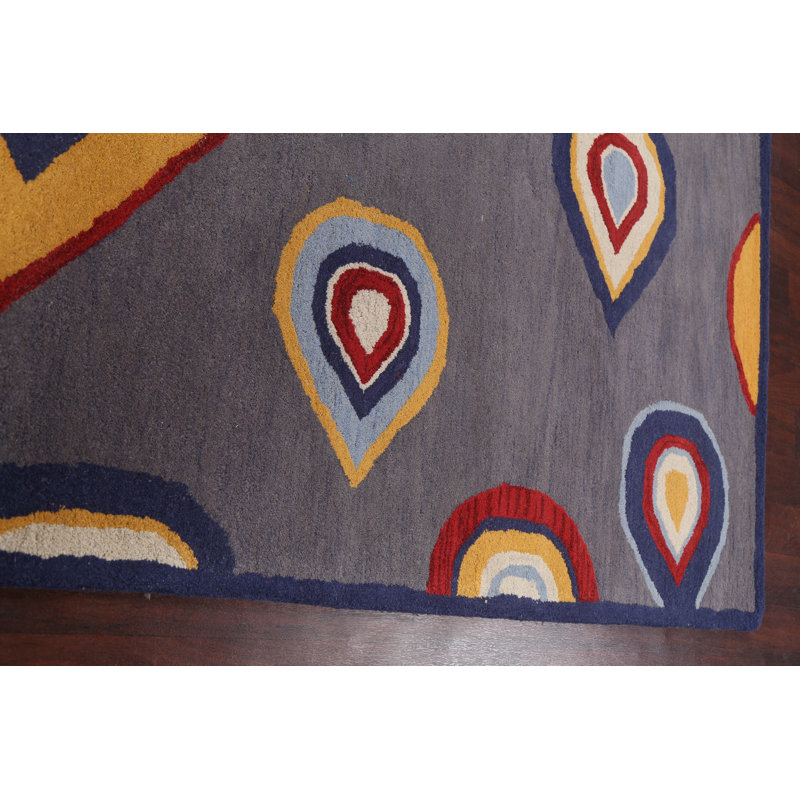 Stanley Wool Abstract Indoor Rug