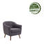 Upholstered Barrel Chair-557459961