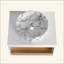 Meuble-lavabo flottant avec lavabo vasque, meuble-lavabo mural avec rangement ouvert, finition avec accents en bois, conception moderne peu encombrante (livré dans 2 boîtes)-397741181
