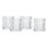 Fortessa Mahalo Glass, 11 Ounce Double Old Fashioned (Set of 4), Clear
