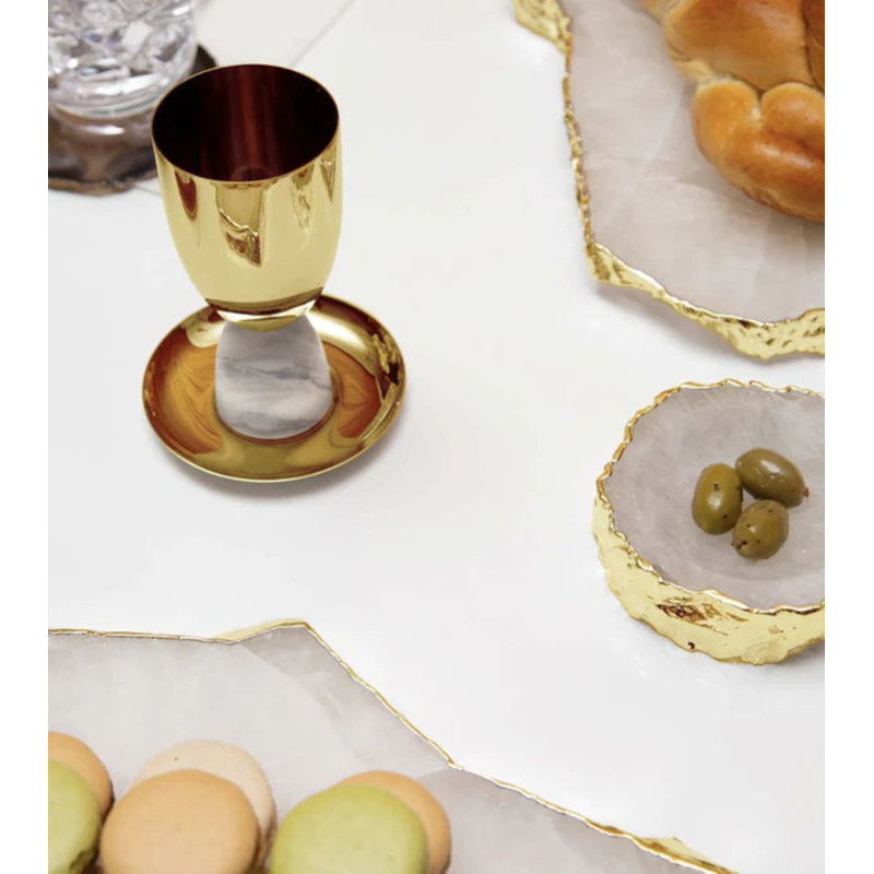 Judaica Kiddush Cups, Gold