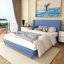 Grand lit plateforme tapissier Daventry-568448512