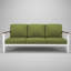 Canapé d'extérieur en métal avec coussin Sunbrella Townsend-1309216590-1309216588