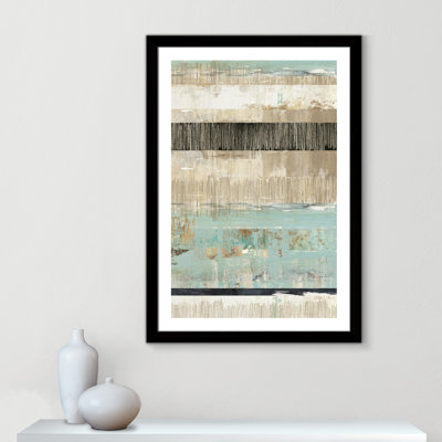 Celadon Dreams - Framed Art Self Matted by Tom Reeves