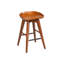 Tabouret de bar et de comptoir pivotant en bois massif Basnti-449026040-449026047