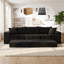 4 Seater Velvet Sofa-1993092348