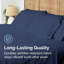 Drap plat doux - Drap de dessus rafraîchissant, respirant et infroissable-106537315-106537322