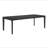 Finish Rectangular Dining Table Large with Extension Leaf Durable High-Quality Dining Room Furniture 1pc