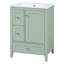 Meuble-lavabo 24 po avec lavabo en céramique-246991337