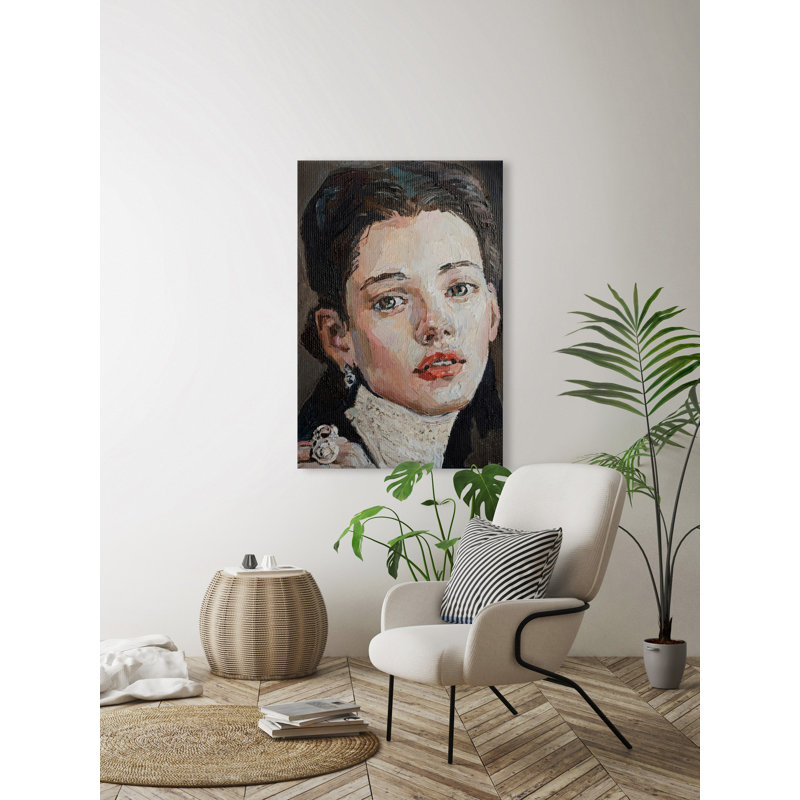 How Lovely - Wrapped Canvas Painting, 30cm H x 20cm W x 3.81cm D