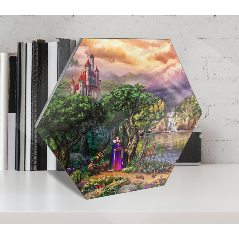 Disney (The Evil Queen), impression sur bois