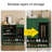 Green Solid wood Shoe Storage