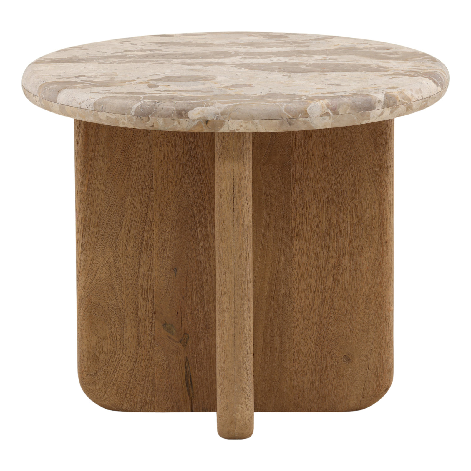 Layna Side Table Beige