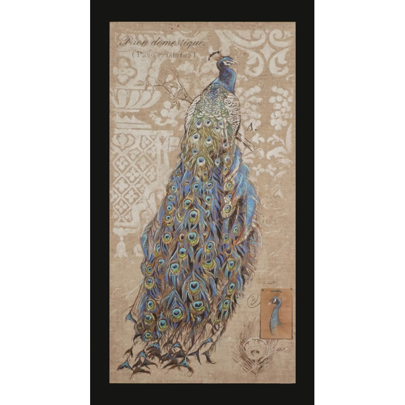Porte-bijoux mural magnétique couleur peacock