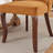 Seita Rayon Cloth Flocking Solid Wood Upholstered Dining Chairs-568567032