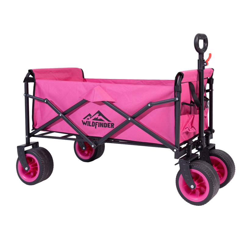 Chariot de chariot pliant 330 LBS pliable et léger, H 15 po x l 20 po x P 33 po
