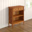 Alaba 89cm H x 75cm W Solid Wood Standard Bookcase