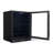 Newair 24" Beverage Refrigerator 177 Can Capacity, Black Stainless Steel Fridge with Built-in Cooler and Glass Door