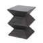 Table d'appoint d'extérieur en béton léger