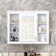 Armoire de toilette murale avec rangement dissimulé Zackaria-1350406267
