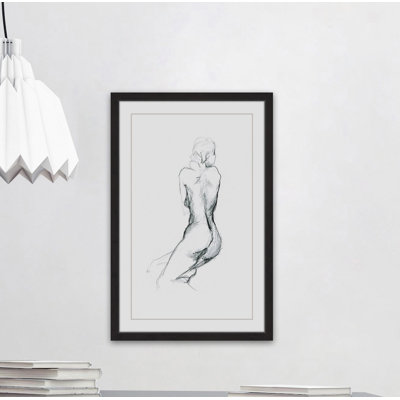 «Back figure» par Marmont Hill - peinture encadrée