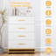 4-Drawer Tall Dresser With Soft-Close Glides, Anti-Tip Design, Space-Saving Storage Chest For Bedroom & Closet-1993598618