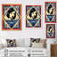 Portrait graphique rétro asiatique I-919655109-919655108