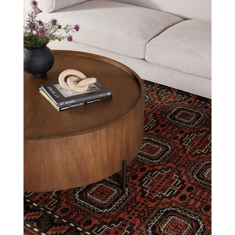 Hingol One-of-a-Kind Hand Knotted Area Rug, 96" x 120"