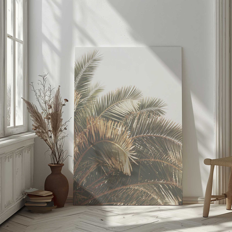 Impression sur toile Palm Grove Bliss, Toile tendue, H 48 po x l 32 po x P 1,25 po