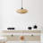 Chira 1 - Light Satin Yellow Sphere Pendant