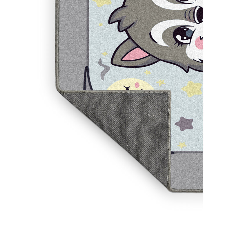 Tapis de vacances d'Halloween The Holiday Aisle®, Rectangle 6 pi x 9 pi