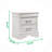 1 Set Nightstand With Adjustable LED Strip Light, 2-Drawers, Large Storage Space, Suitable For Bedside Table, Coffee Table, Sofa Side Table Or End Table For Study Desk