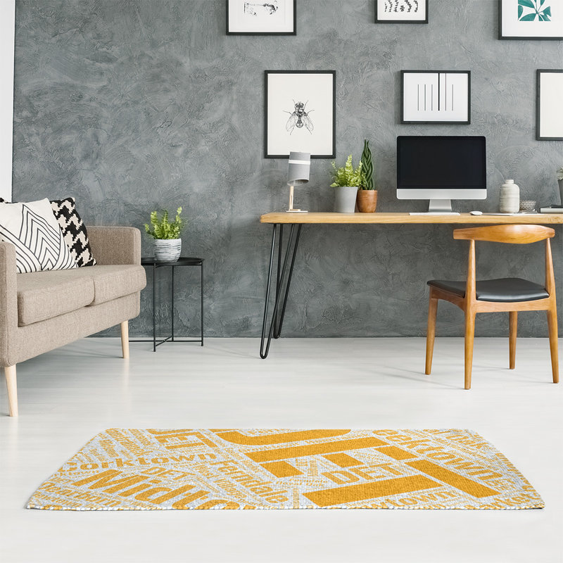 Chenille Indoor Rug, Rectangle 4' x 6'