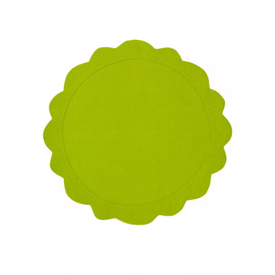 Sunflower Scallop Placemat