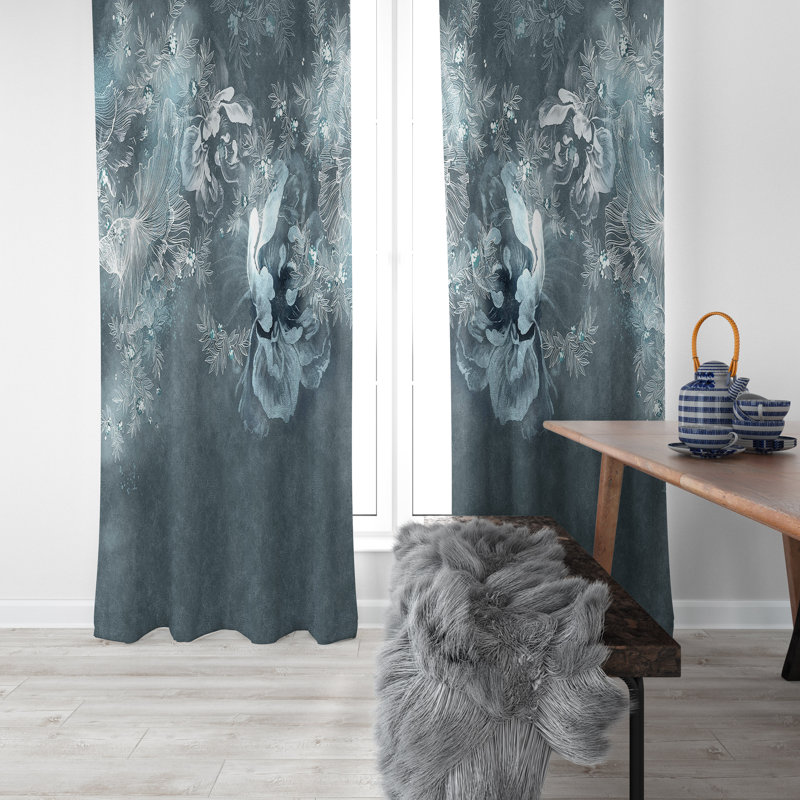 Deandres Room Darkening Curtain Pair