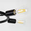 Plafonnier semi-encastré 6 lumières Cyriel Spoutnik-781304402