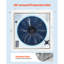 Ventilateur de toit pour véhicule récréatif 10 vitesses avec télécommande RV